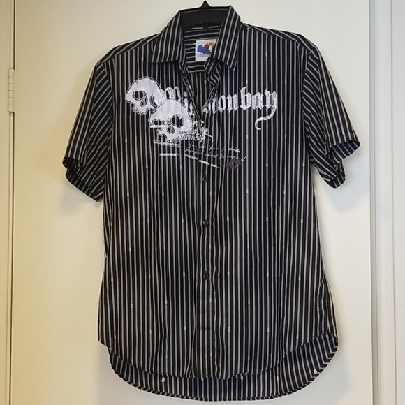 Mission Bay Other - Men's Vintage Mission Bay skeleton shirt